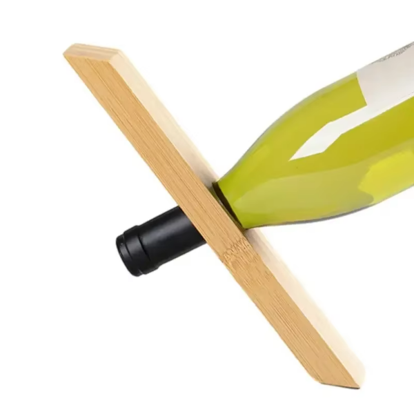 Balansestativ – Bamboo Wine Holder - Image 5