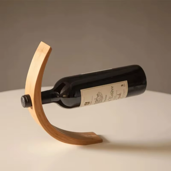 Balansestativ – Bamboo Wine Holder - Image 2