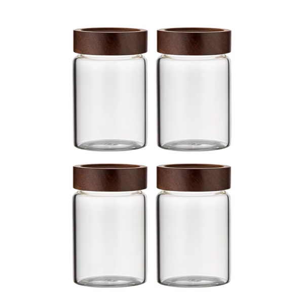 Skogglass – Acacia Glass Jar Set