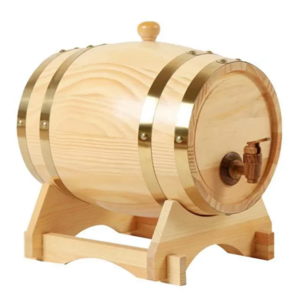 Eikfat – Vintage Oak Barrel Dispenser