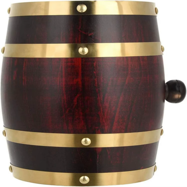 Eikfat – Vintage Oak Barrel Dispenser - Image 9